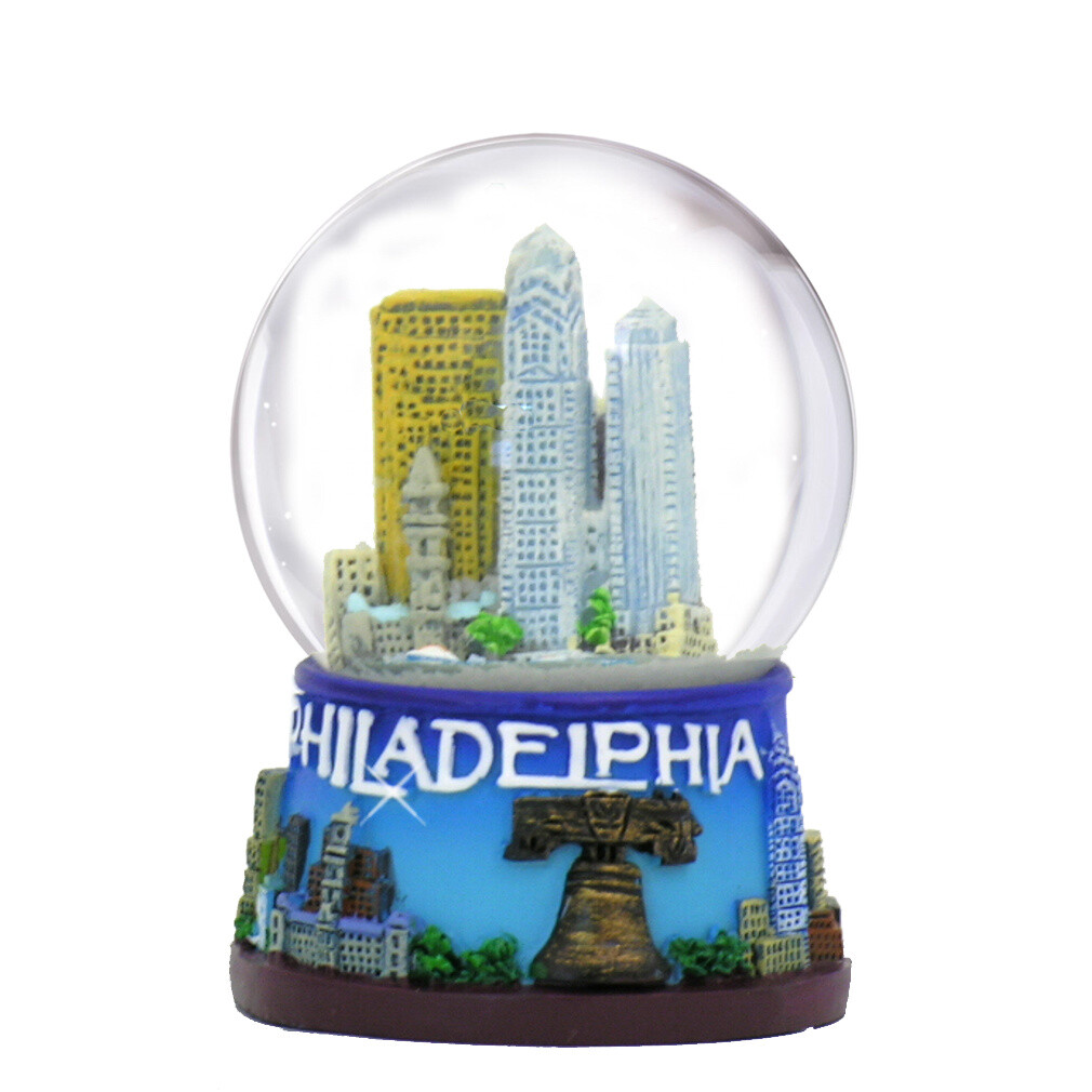 Philadelphia Snow Globe [2.5 In]