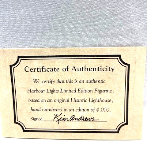 Harbour Lights 2001 “Turkey Point” Maryland #279 Brand New