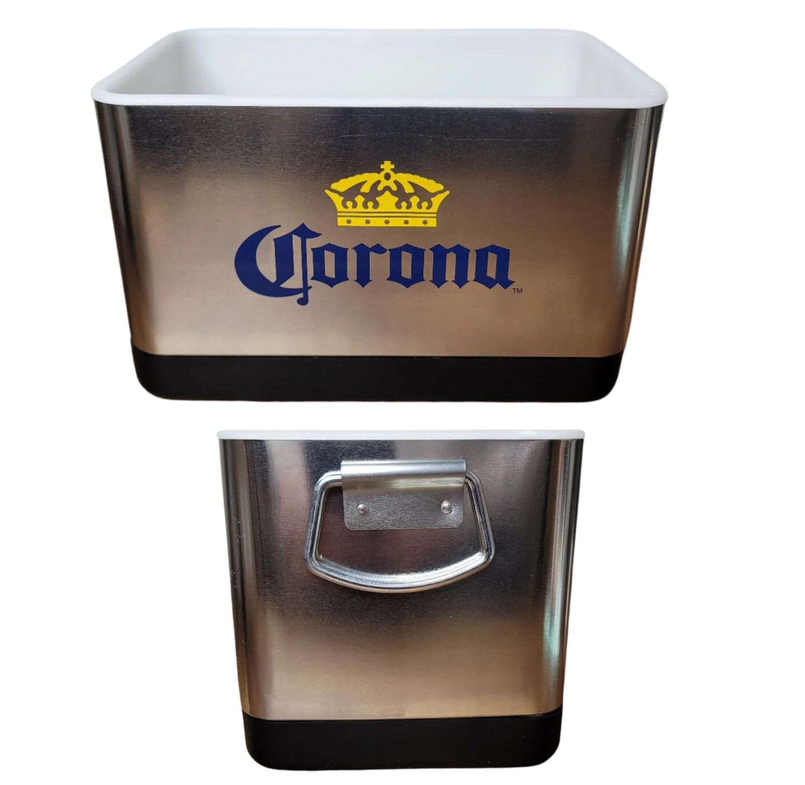 Corona Mini Cooler Bucket – Stainless Steel Corona Stackable Beer Bucket
