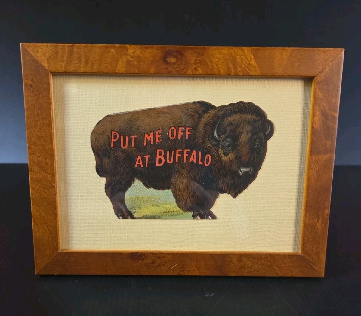 VTG 1900’s Libby’s Advertising Meat Products Booklet Antique Framed 5×7