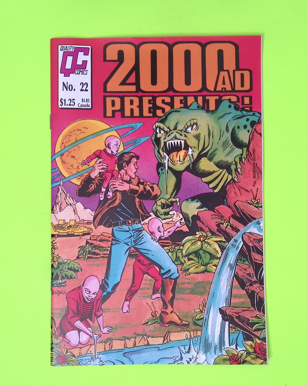 2000 A.D. Presents #22 1988 Quality Communications High Grade W193-248