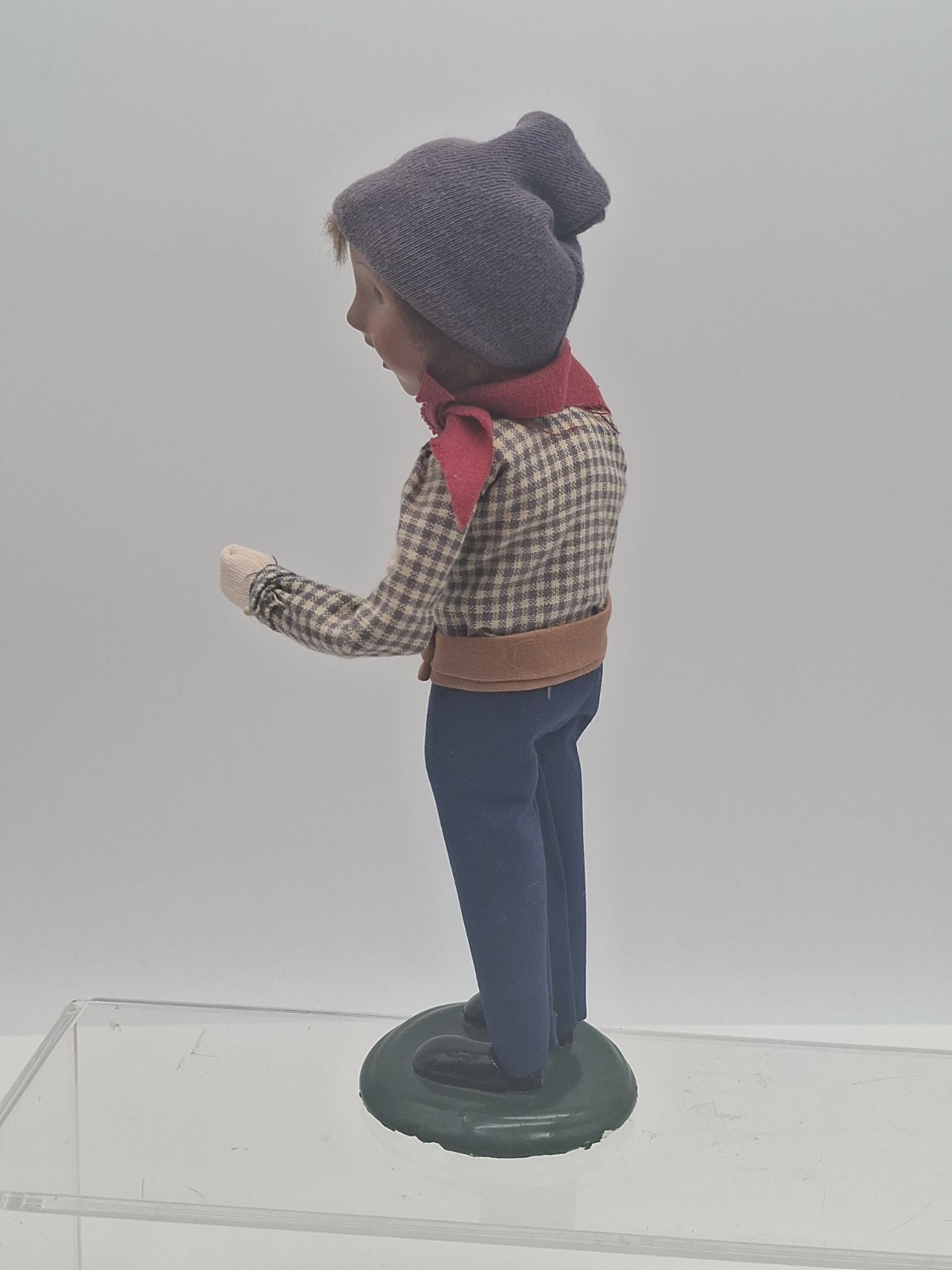 2003 Byers Choice French Boy ~ Missing Basket