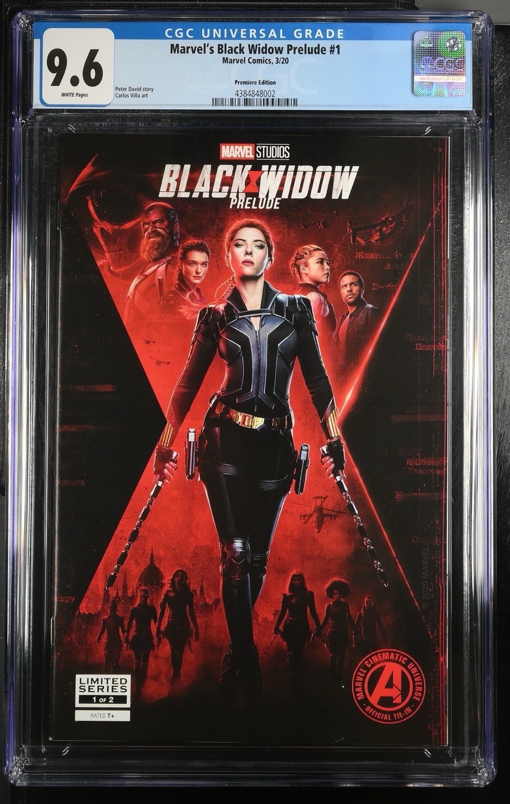 Marvel: Black Widow: Prelude (2020) #1 Premiere Edition CGC 9.6