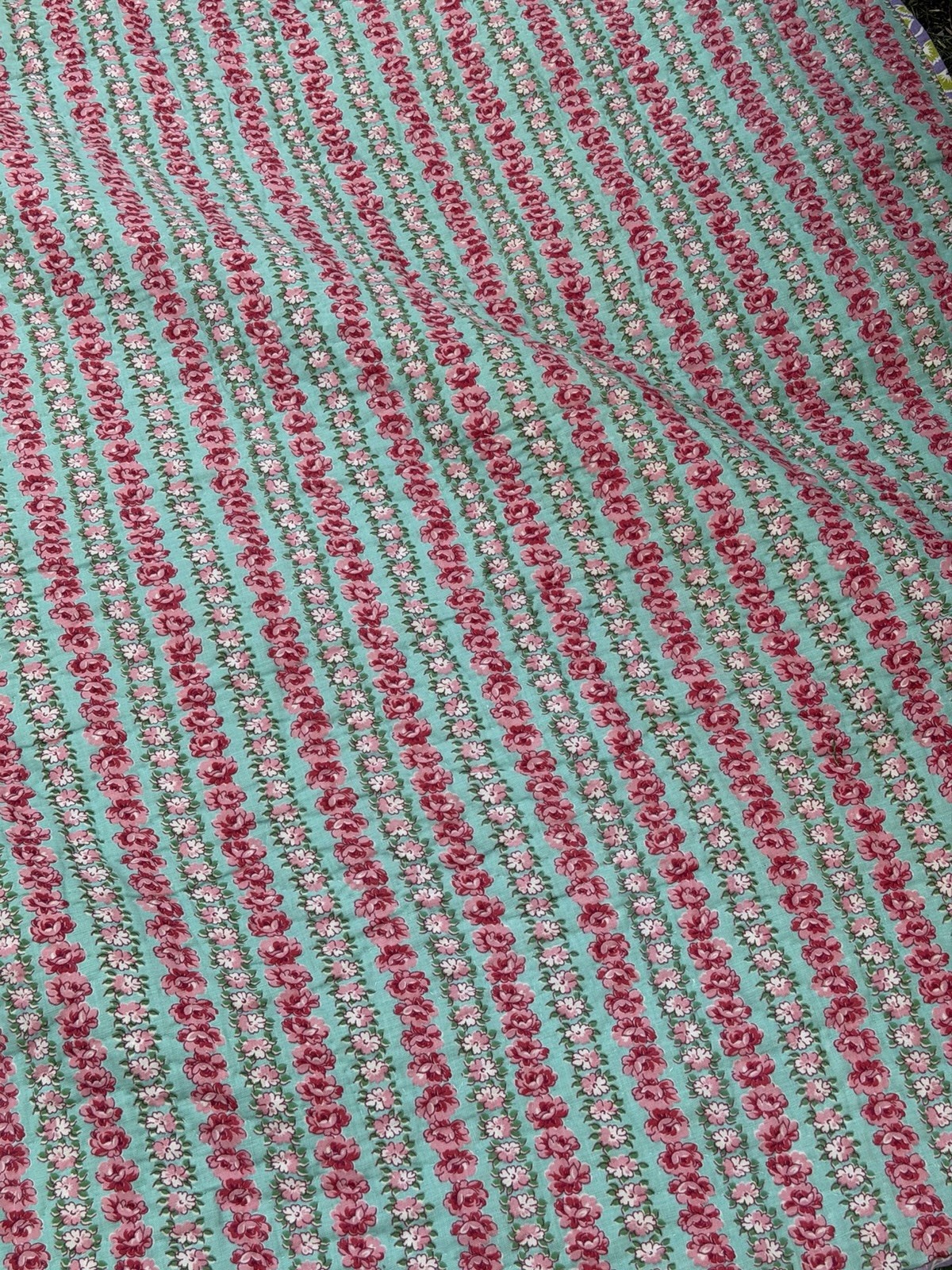 Vintage Quilt 72” X 84” USA