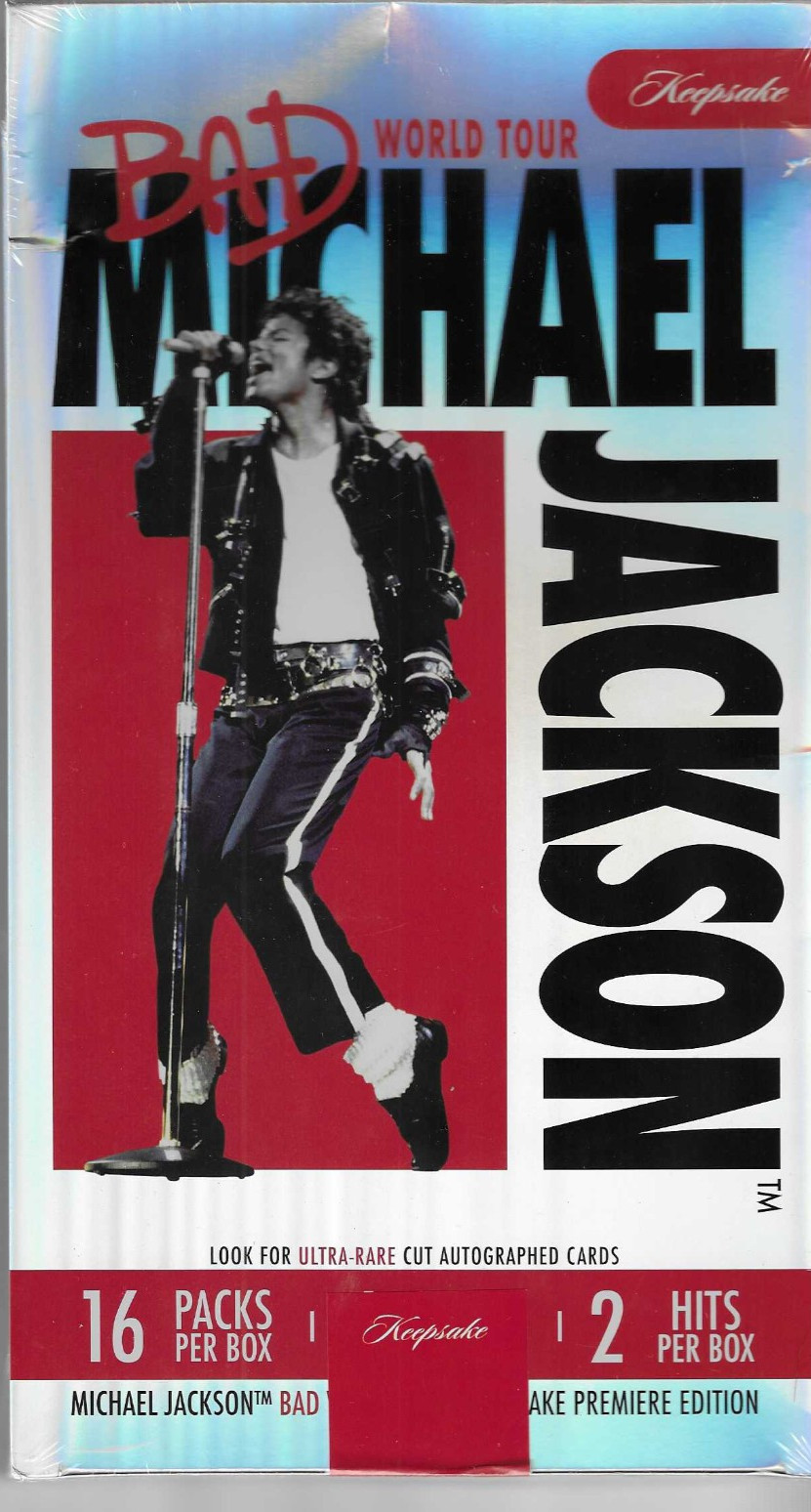 2026 Keepsake -Michael Jackson BAD World Tour -Hobby Box -Factory Sealed