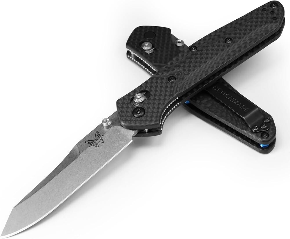 Benchmade Osborne Design 940-1 Folding Knife Carbon Fiber Handles NEW