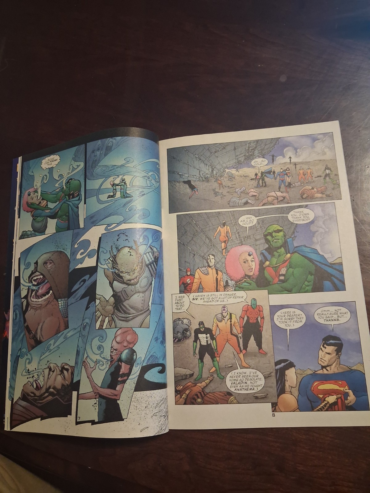 DC Comics Haven: The Broken City #2 2002 Batman Superman Justice League