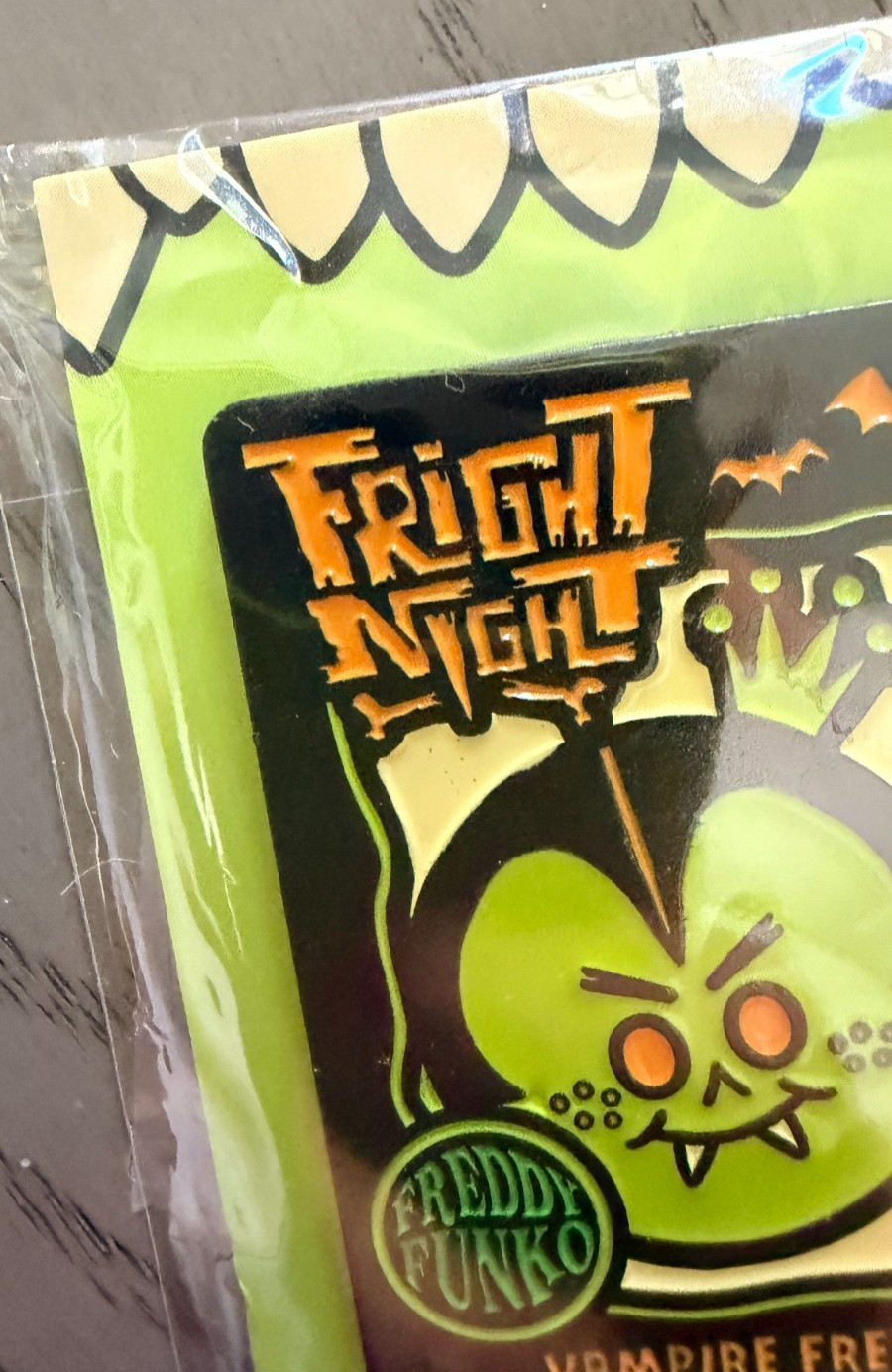 Funko Fright Night 2022 Vampire Freddy Enamel Pin NYCC Exclusive New