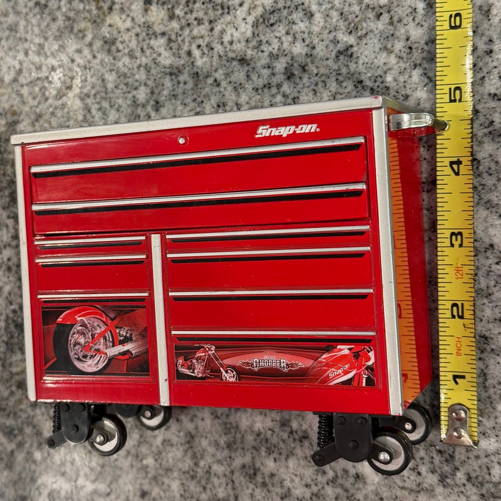 Snap-On Tools OCC Orange County Choppers THE CHOPPER Diecast Miniature Chest/Box