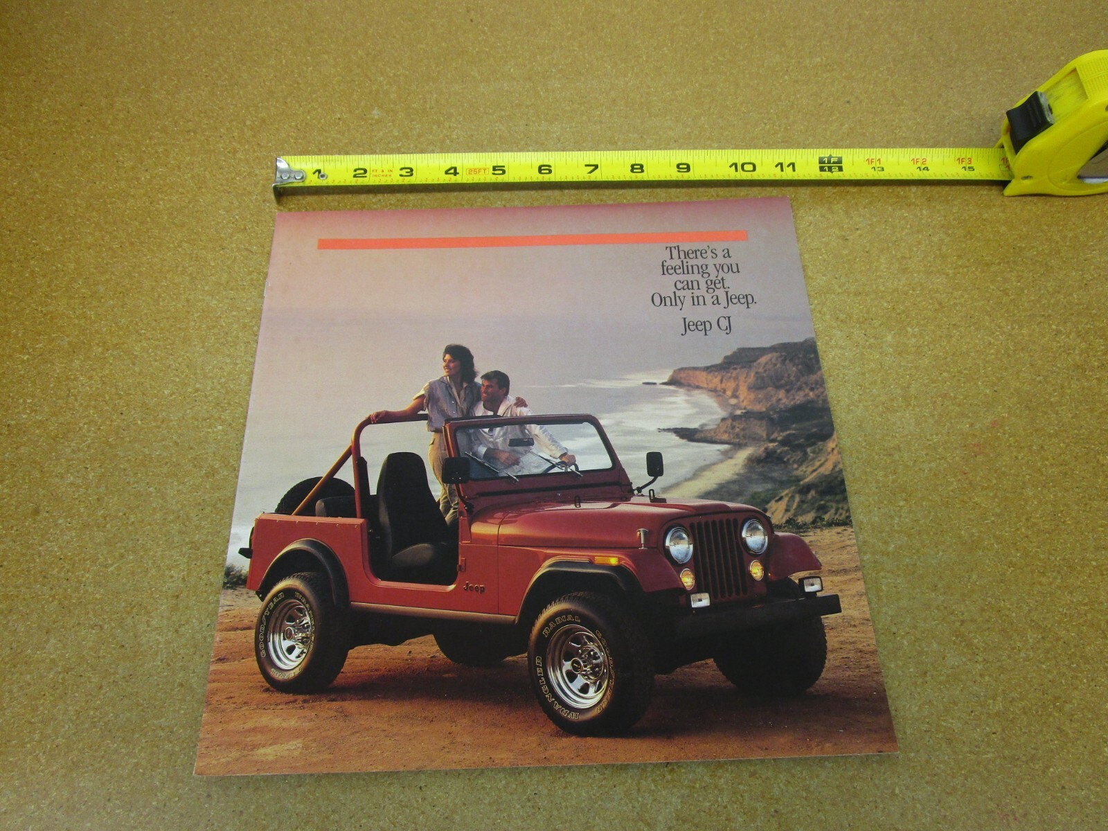 1986 Jeep CJ CJ-7 Wrangler sales brochure 12 pg ORIGINAL literature