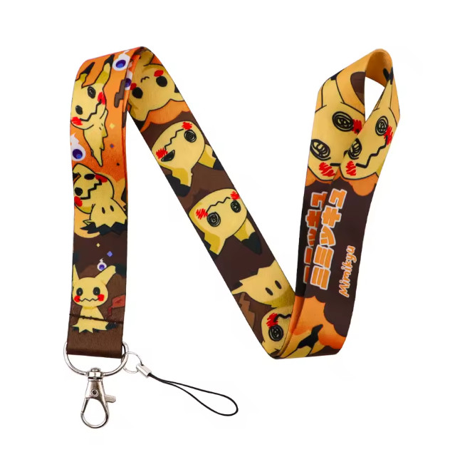 Pokemon Mimikyu Lanyard Key Chain
