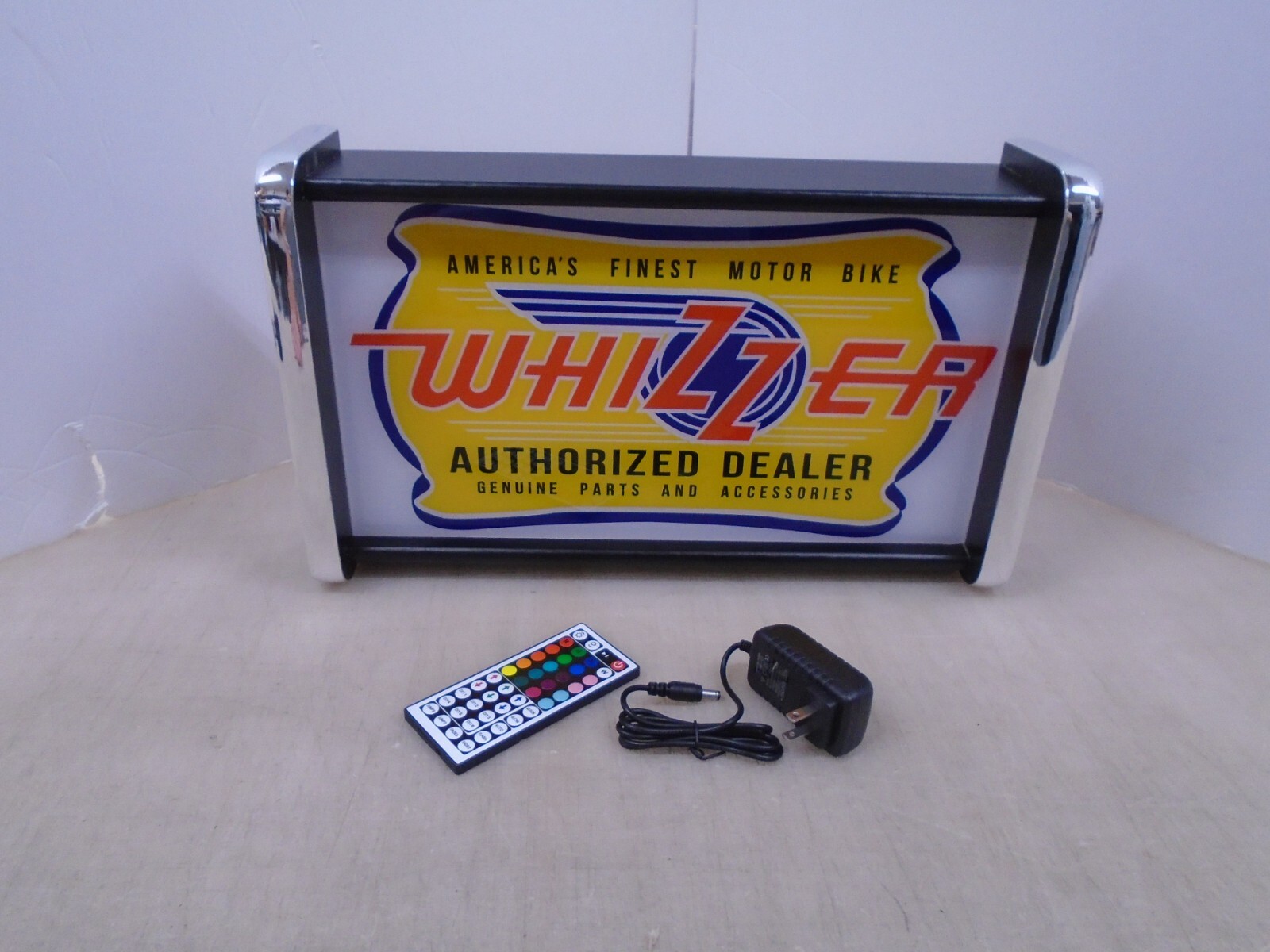 Whizzer Motorbikes authorized dealer LED Display lighted sign