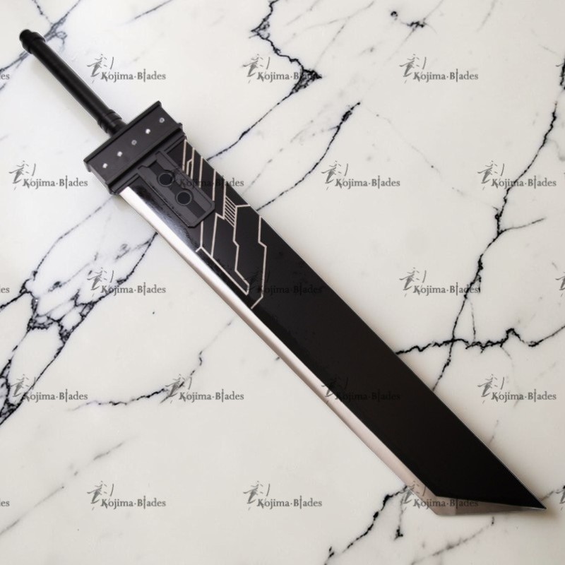 55″ FINAL FANTASY FF VII 7 CLOUD STRIFE GIANT STEEL BUSTER SWORD, SHIP FROM USA