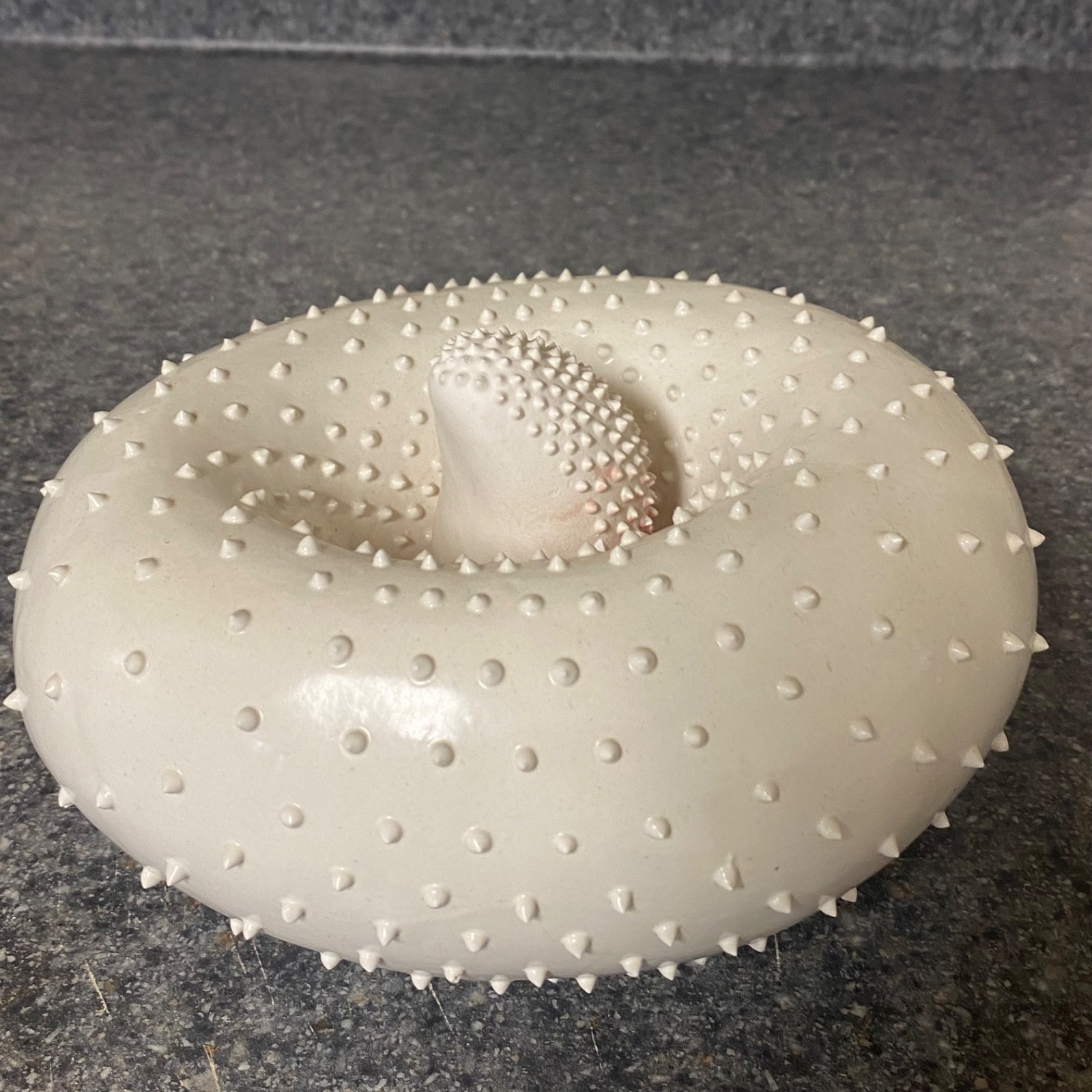 Dependence Earthenware White Ceramic Pottery by Amy Chase