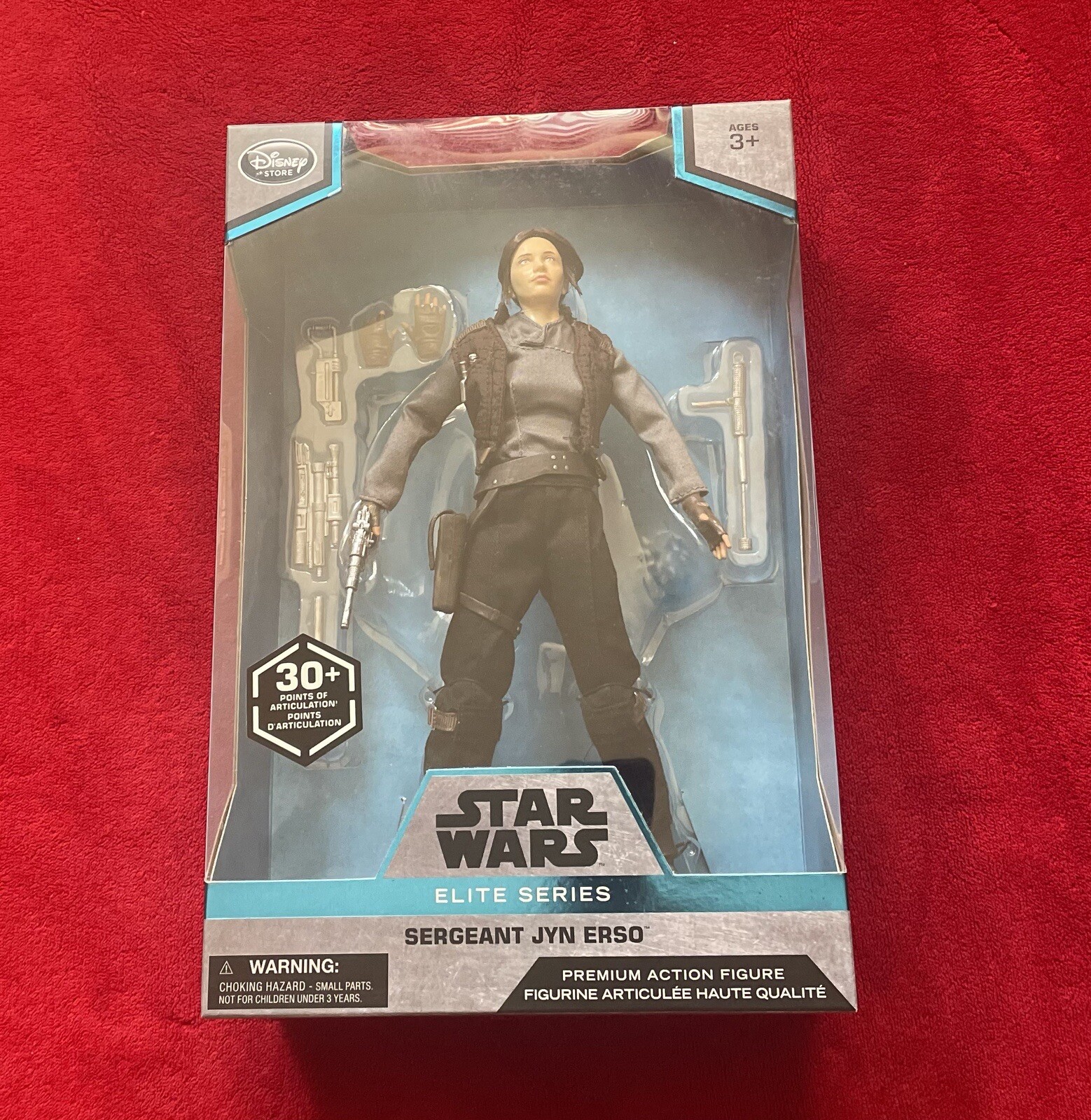 NEW Disney Star Wars Elite Series Sergeant Jyn Erso Premium Action Figure 10 in
