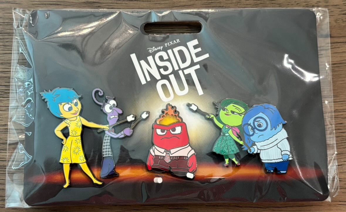 Disney Pixar Inside Out Pin Set