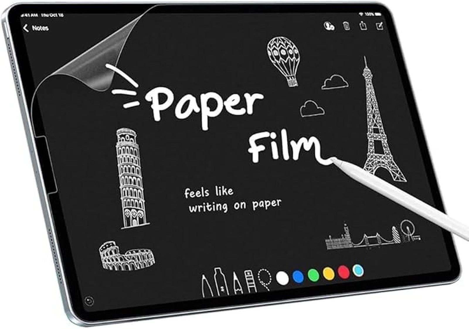 PET Matte Screen Protector for OnePlus Pad 3 13.2″, 2 Pcs Paper Gloss Anti-Gl…