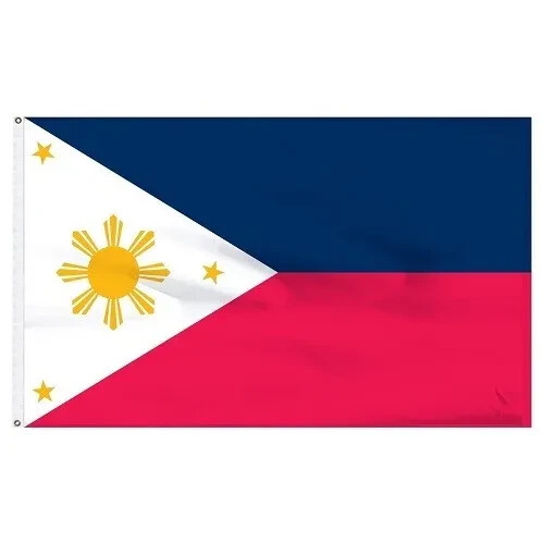 3×5 Philippines Flag Filipino Philipines Country Banner Pennant Indoor Outdoor