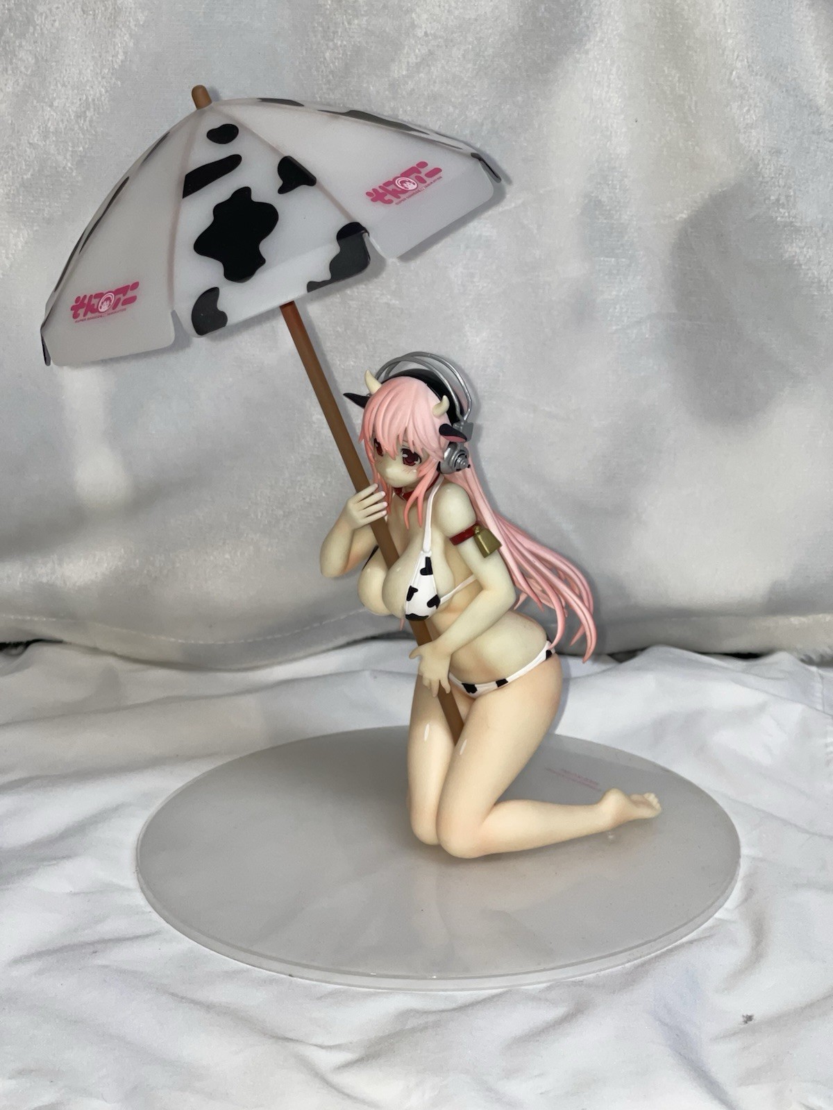SoniAni Genco Super Sonico Holstein Bikini de Straw 1/7 Figure [NO BOX]