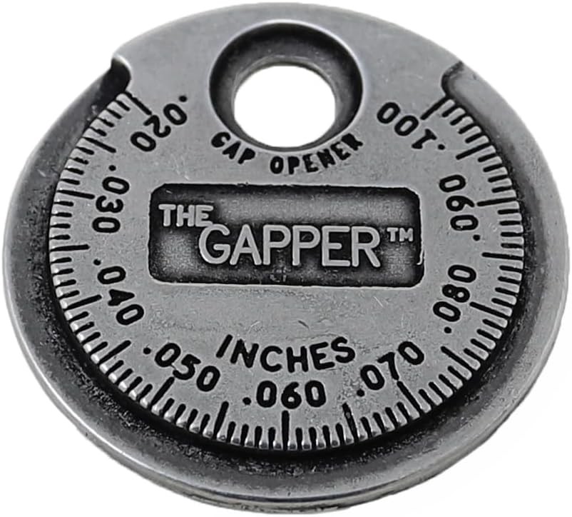 Spark Plug Gap Tool Coin Style 0.020-0.100in