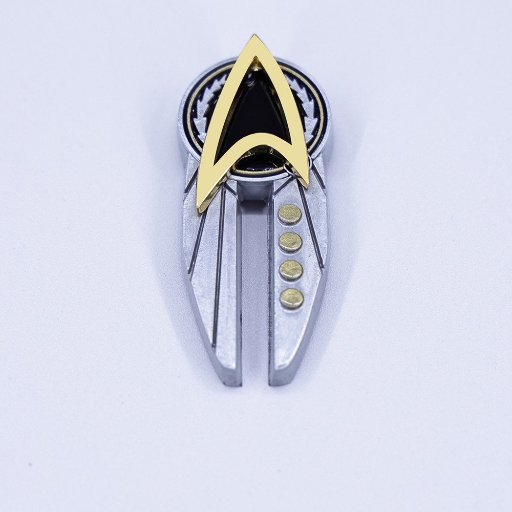 For Starfleet Academy Captain Commander Magnet Badges Brooches Pins Accessories