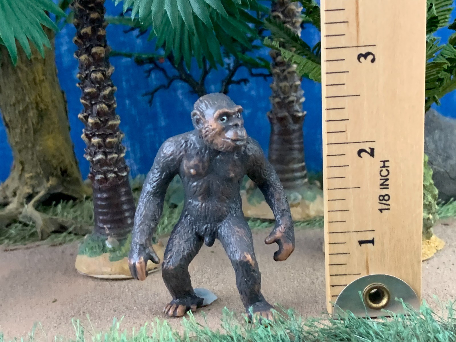 Vintage Bullyland 58381 DRYOPITHECUS Prehistoric Evolution of Man Caveman – 1:24
