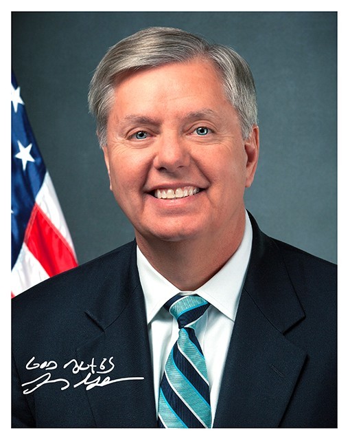 Senator Lindsey Graham 8×10 Autograph Photo Reprint US Politician Collectible
