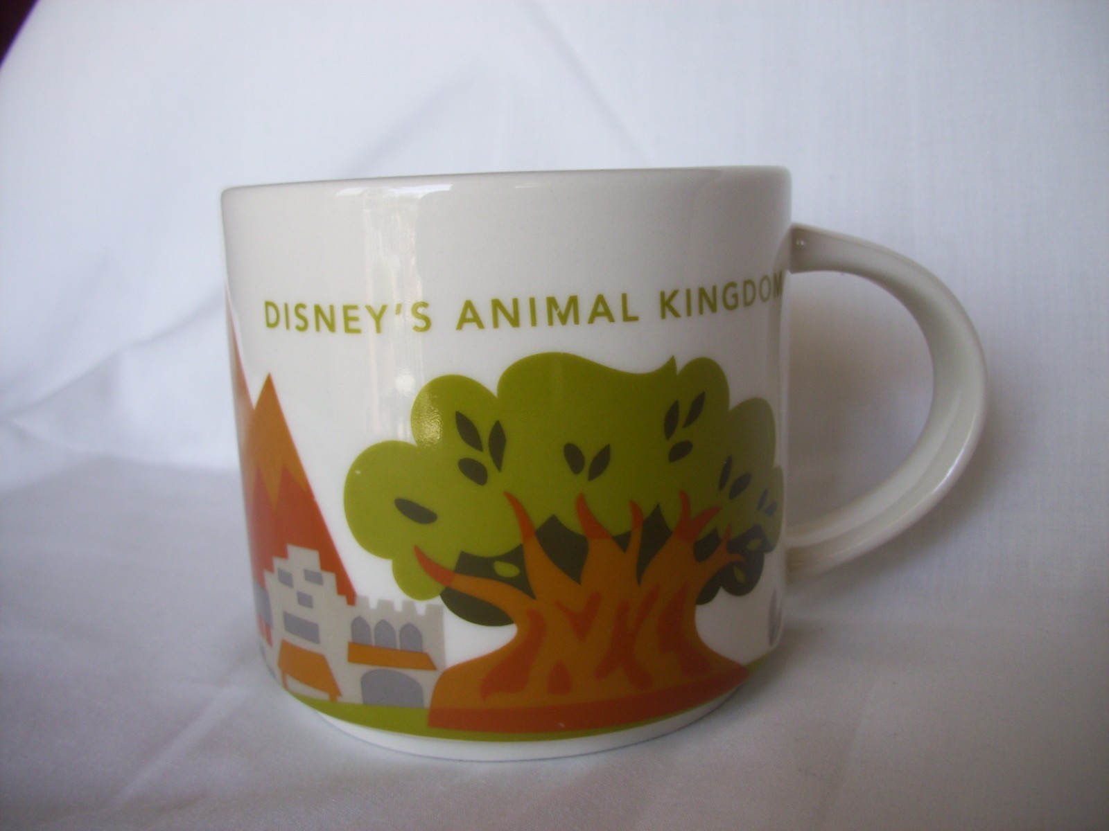 Starbucks Disney’s Animal Kingdom You Are Here Disney Parks Collection Mug 14 0z