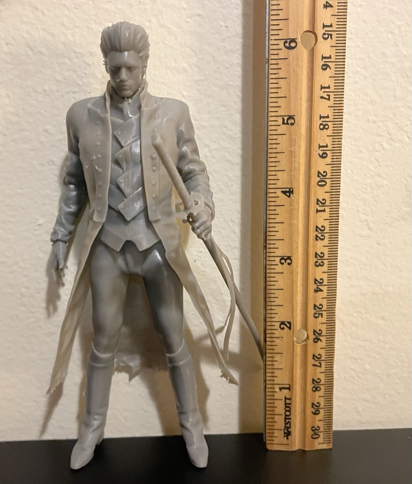 Vergil 3D printed resin statue Devil May Cry figure