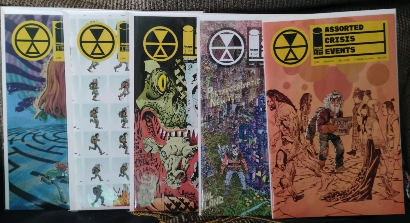 Assorted Crisis Events – Image Comic Series #1-3 And #5 (Used)