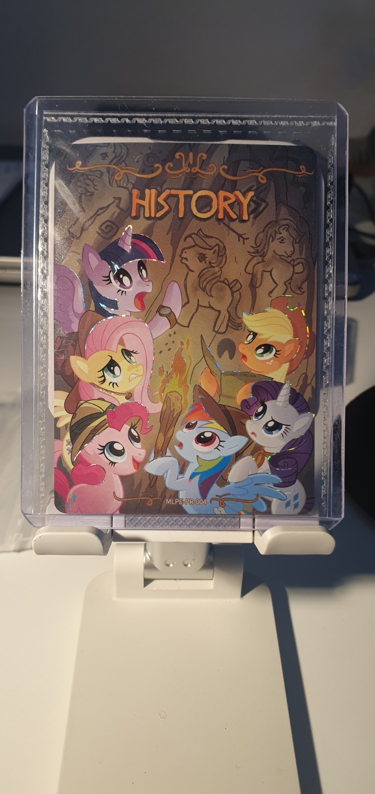 MY LITTLE PONY MANE 6 COMIC COVER Promo Card MLPE-PR-004 ENGLISH BOX TOPPER
