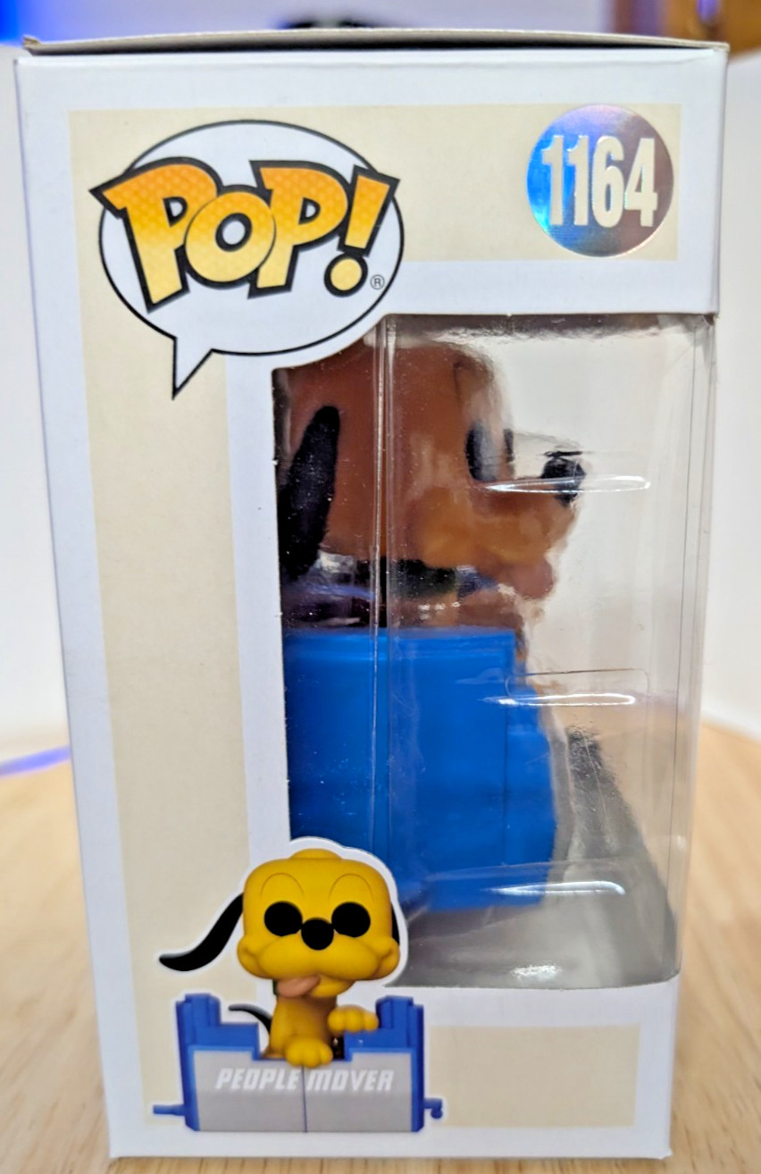 Funko Pop! Walt Disney World 50th Pluto on The Peoplemover #1164 Vinyl Figure