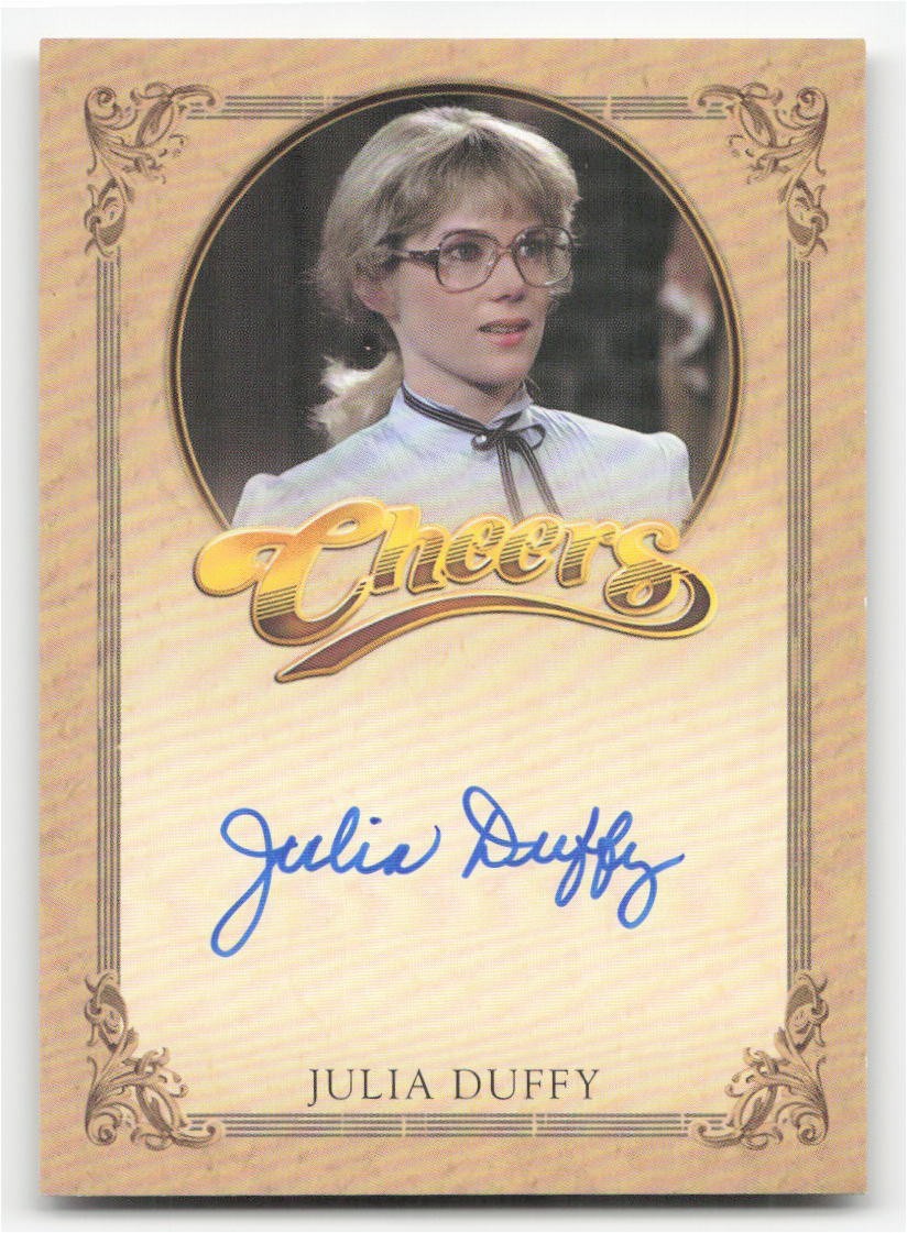 Rittenhouse Cheers Premiere Edition Julia Duffy Bordered Autograph