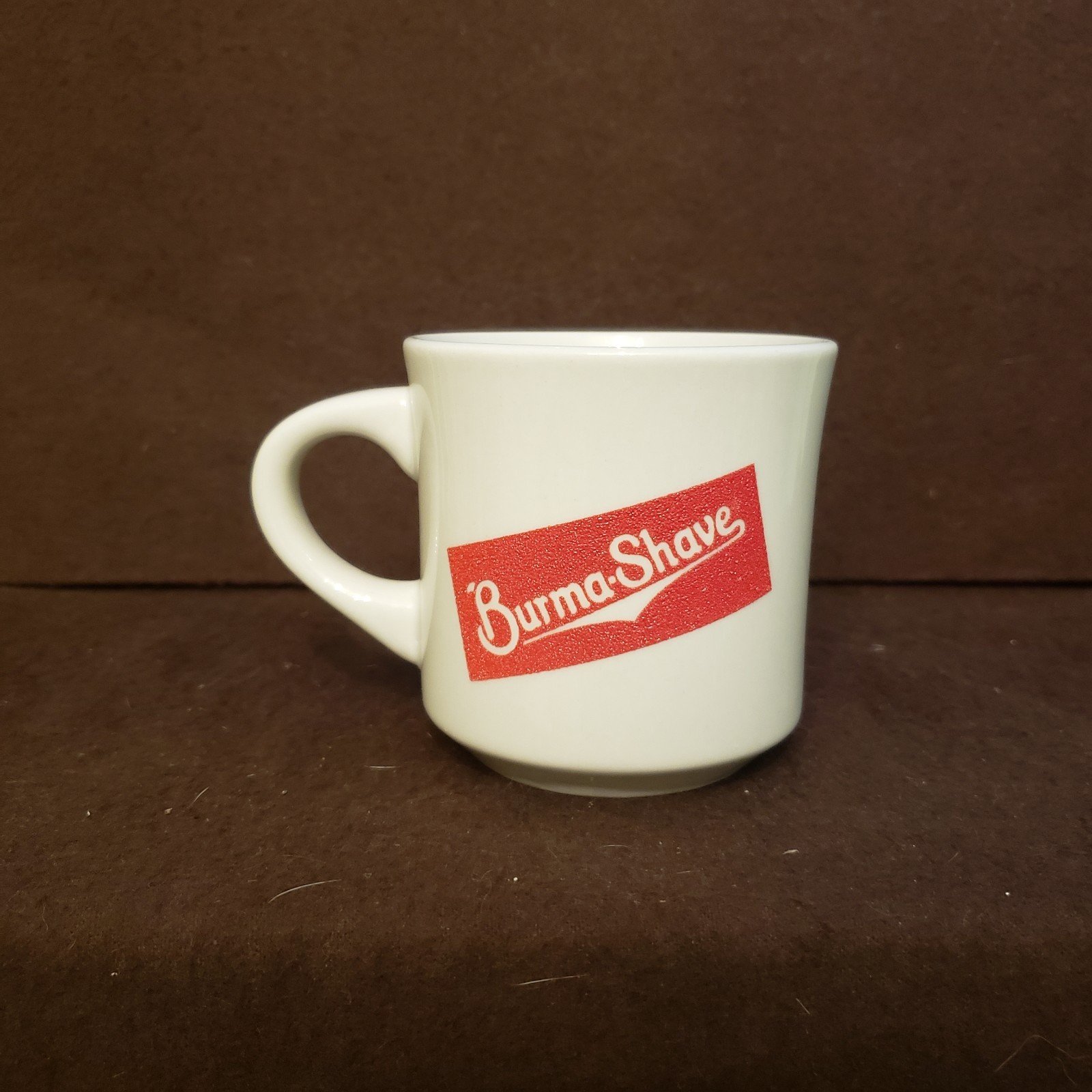 Ceramic Burma Shave Coffee Mug Cup 8 Ounces