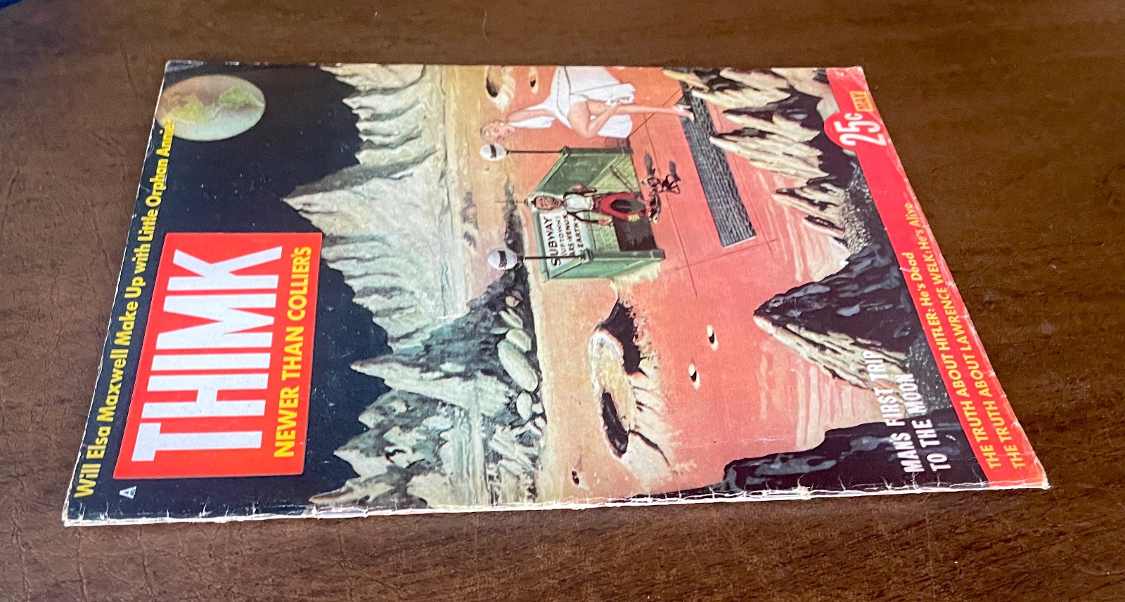 THIMK MAGAZINE #1 – 1958 – Good Plus (2.5) – Rare Competitor to Mad Magazine!