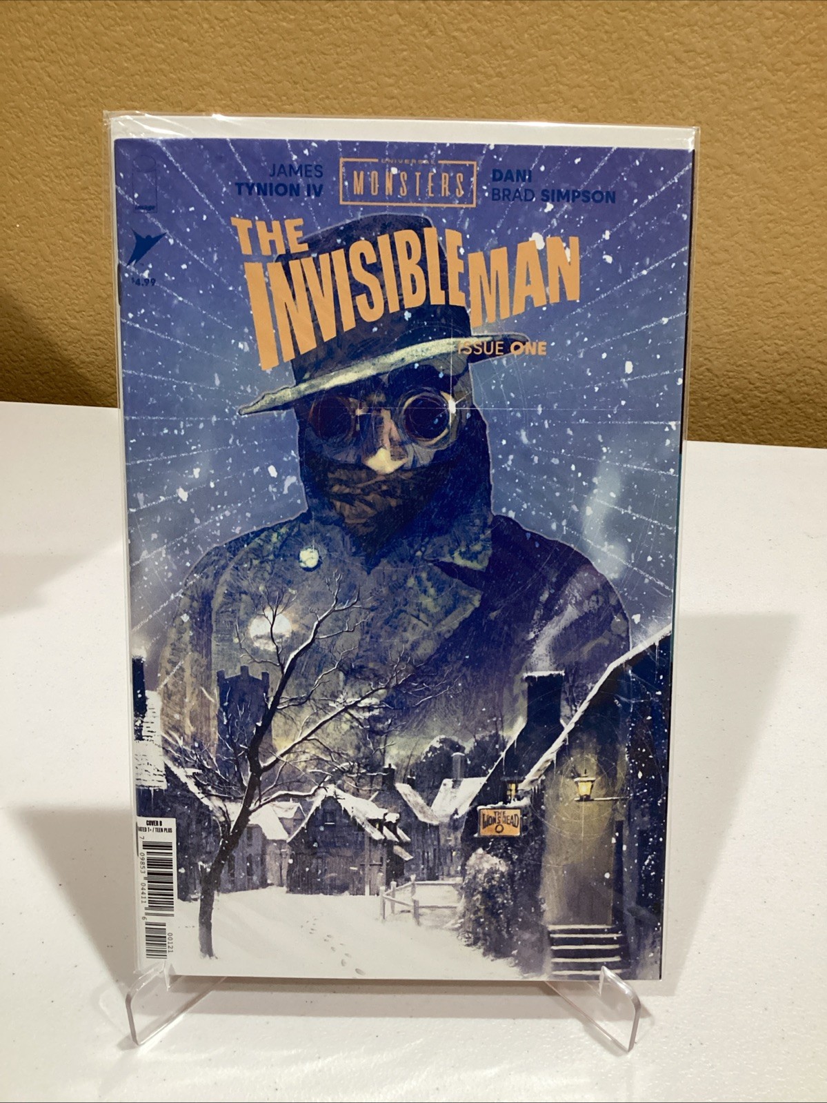Universal Monsters: The Invisible Man #1 Cover B Joshua Middleton Image Tynion