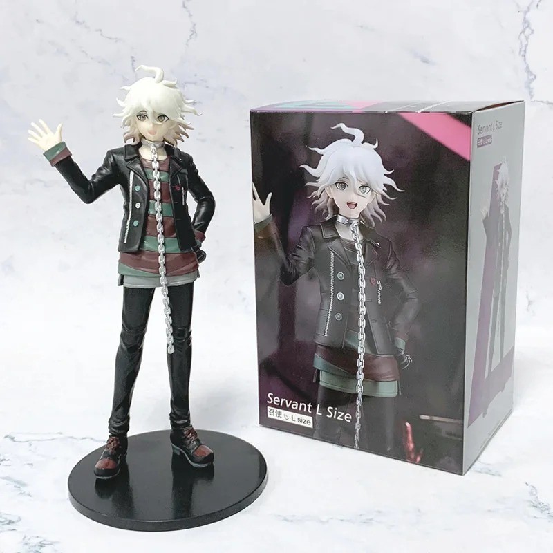 20cm Komaeda Nagito Anime Figure Danganronpa Collectible Action Doll with box