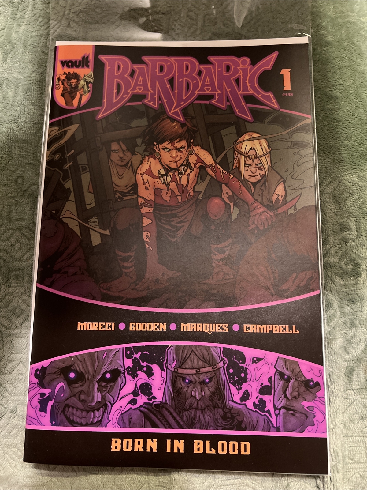 Barbaric Born in Blood #1 (Vault 2024) Will Combine Shipping