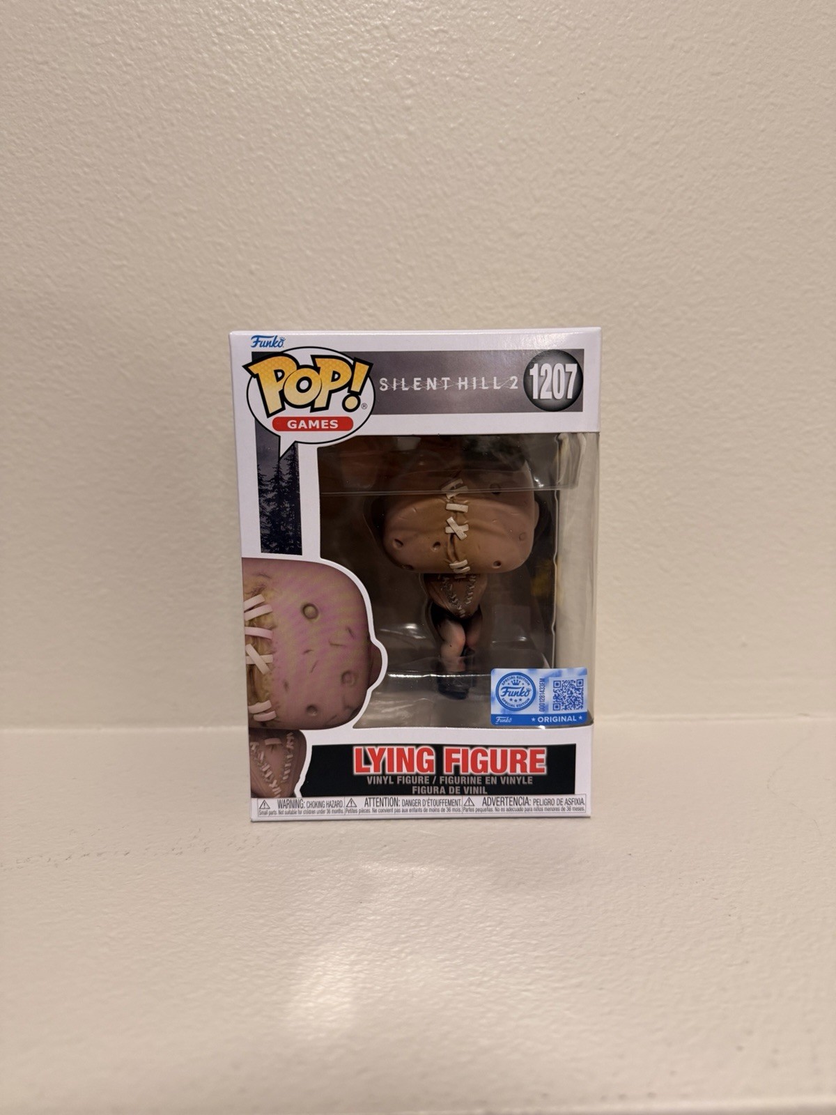 Funko POP! Silent Hill 2 Lying Figure Exclusive Figure 1207 + Protector