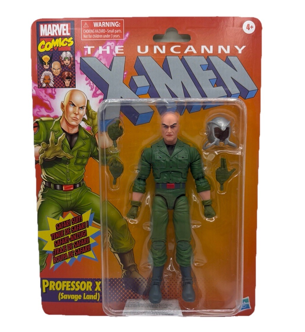 Marvel Legends Professor X Savage Land Uncanny X-Men Retro Figure