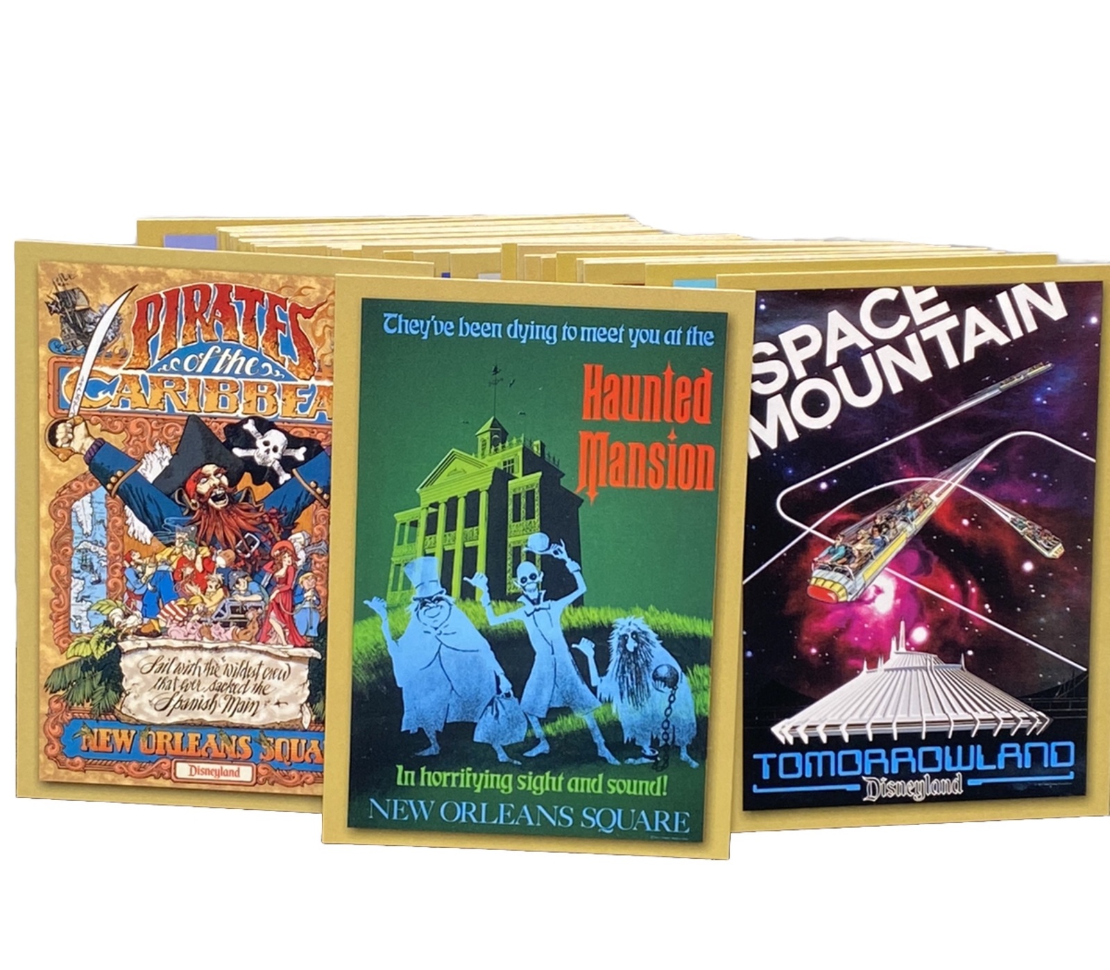 2005 Disneyland 50th Anniversary Upper Deck Attraction Poster Cards – Pick Card