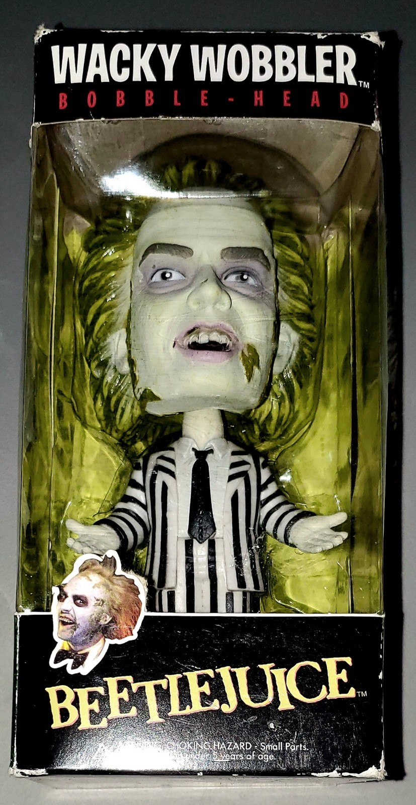 Funko Wacky Wobbler: Beetlejuice Bobblehead *Damaged Box* New