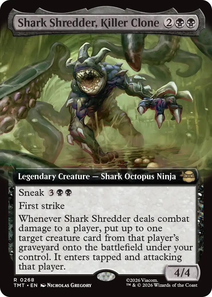 Shark Shredder, Killer Clone (Extended Art) – 268 – Teenage Mutant Ninja Turt…