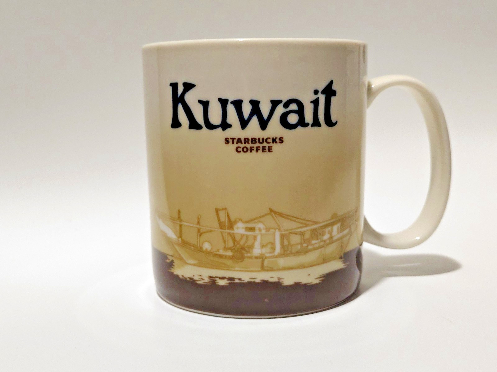 Starbucks Kuwait Global Icon Collector Series mug, 16-oz (473 ml), 2015