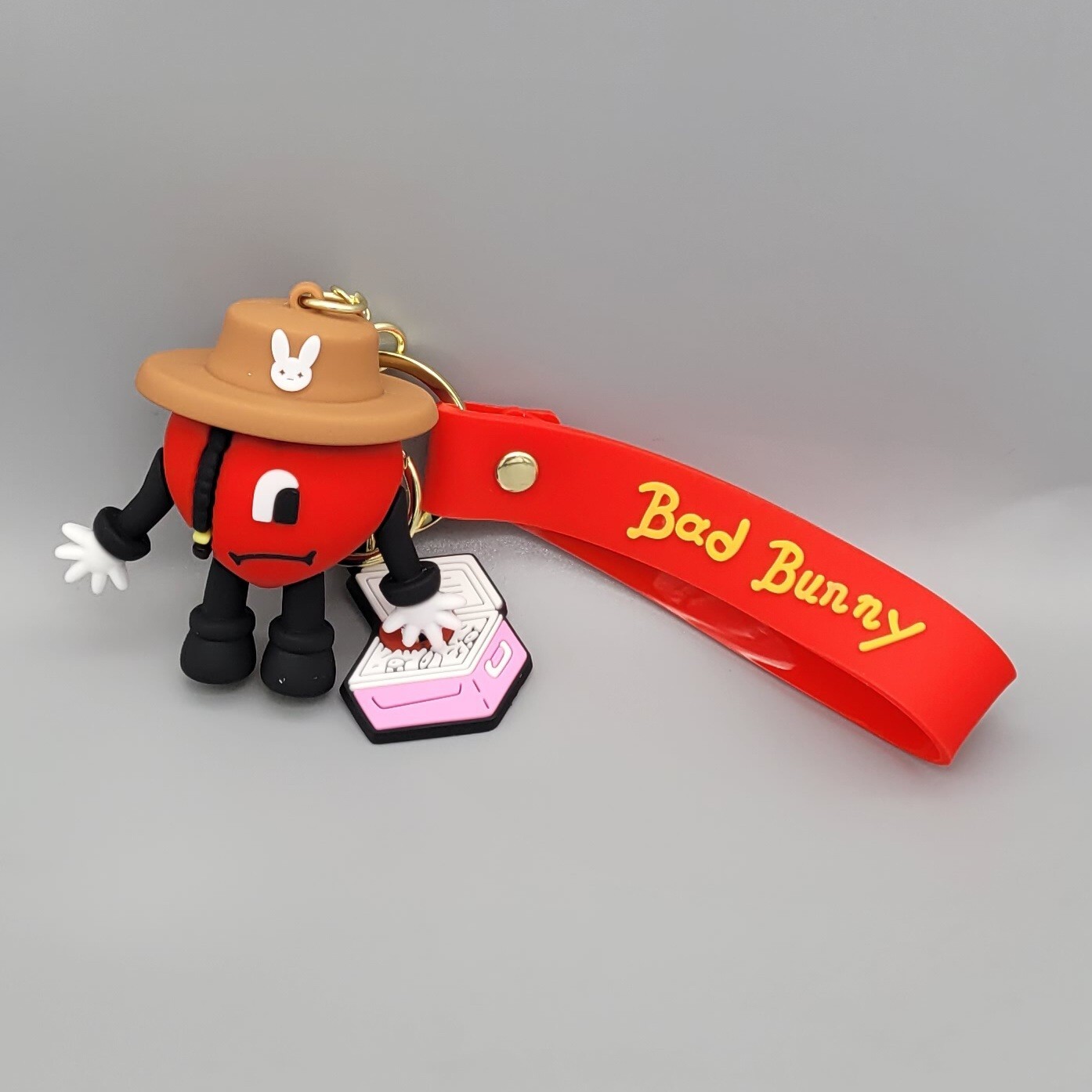 Bad Bunny 3D Figure Keychain