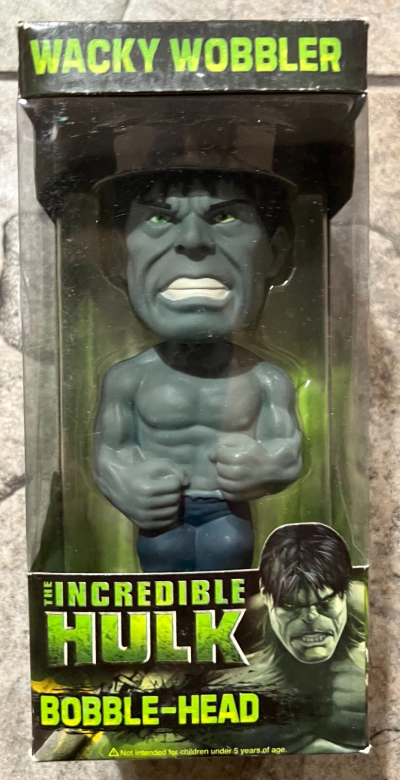 Wacky Wobbler The Incredible Hulk Bobblehead Funko 2008