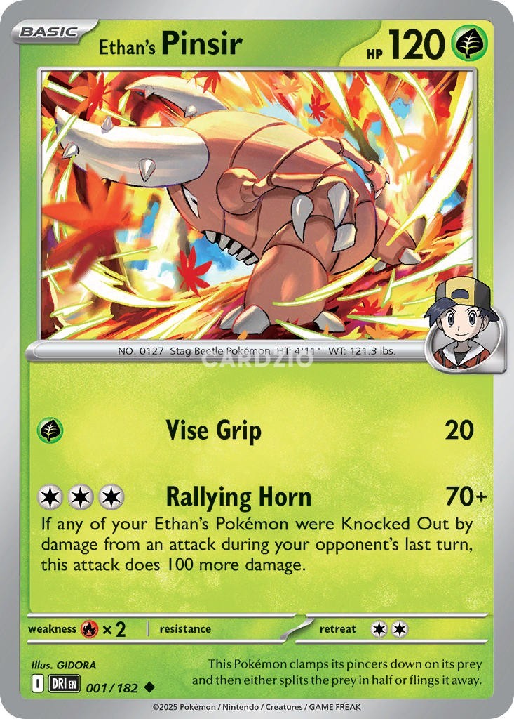 Pokemon – Destined Rivals Non-Holo Singles – Choose Your Card