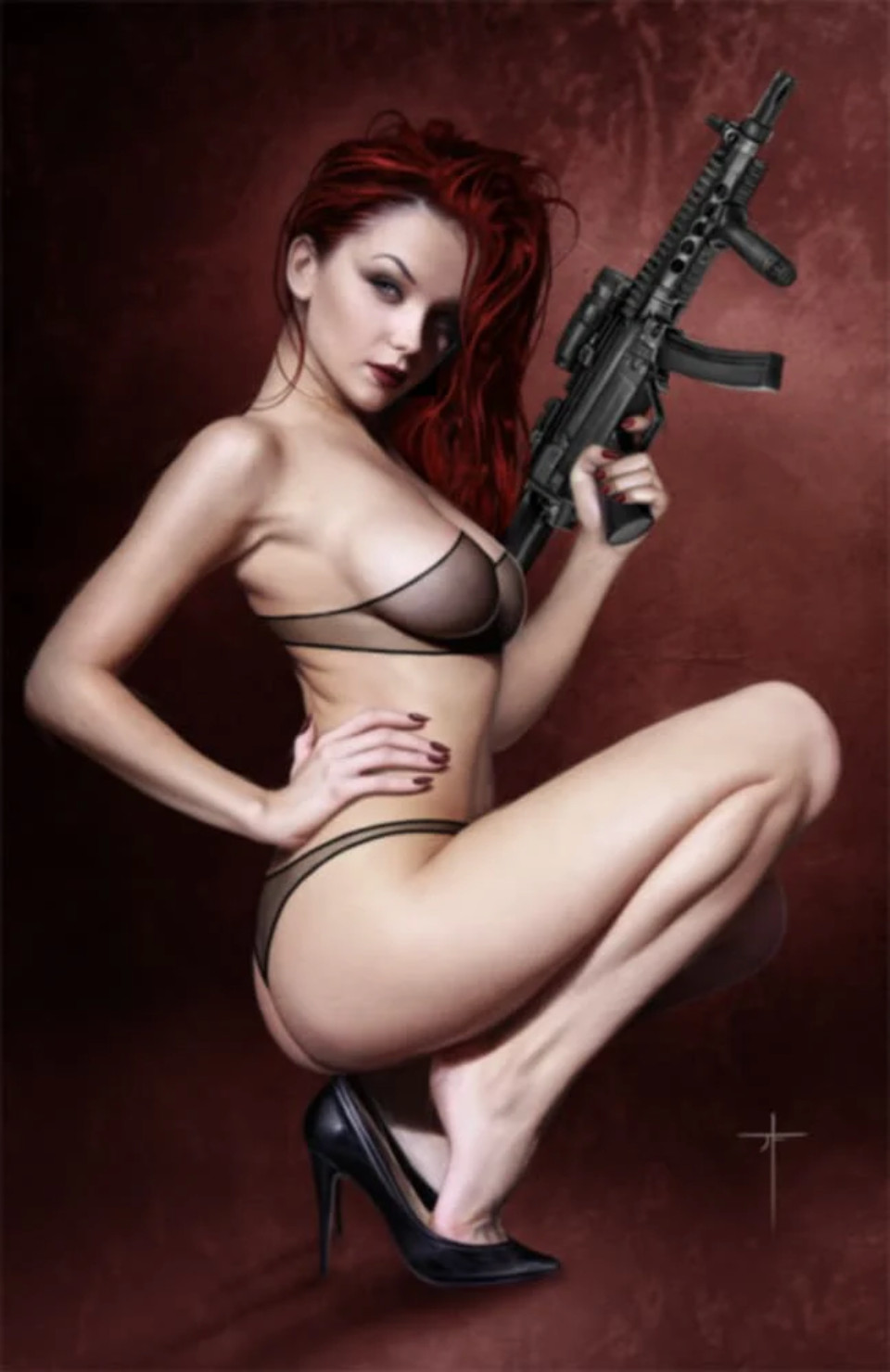 Heat Seeker: Combustion 4 Jay Ferguson Variant A Virgin LTD 500 CB