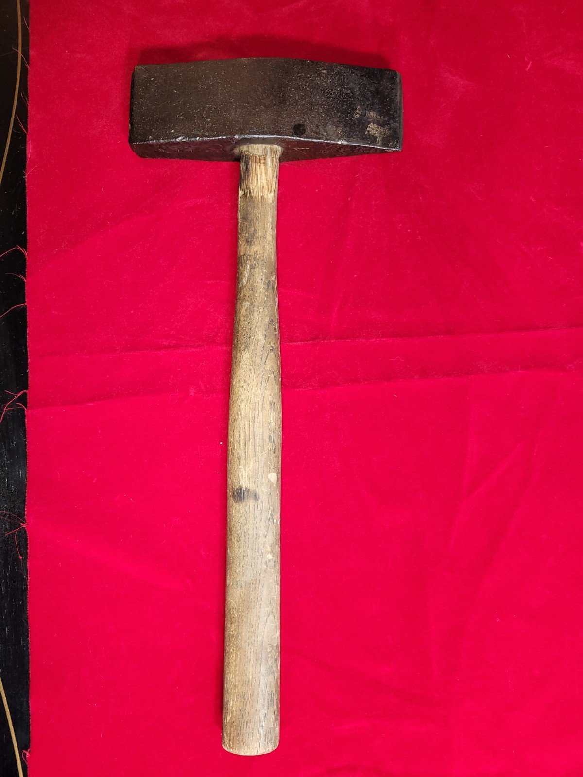 Antiq K.O.L. 4.09 Lb Total 2″Blade 17 1/4″Long Blacksmith Hammer Axe.OBO