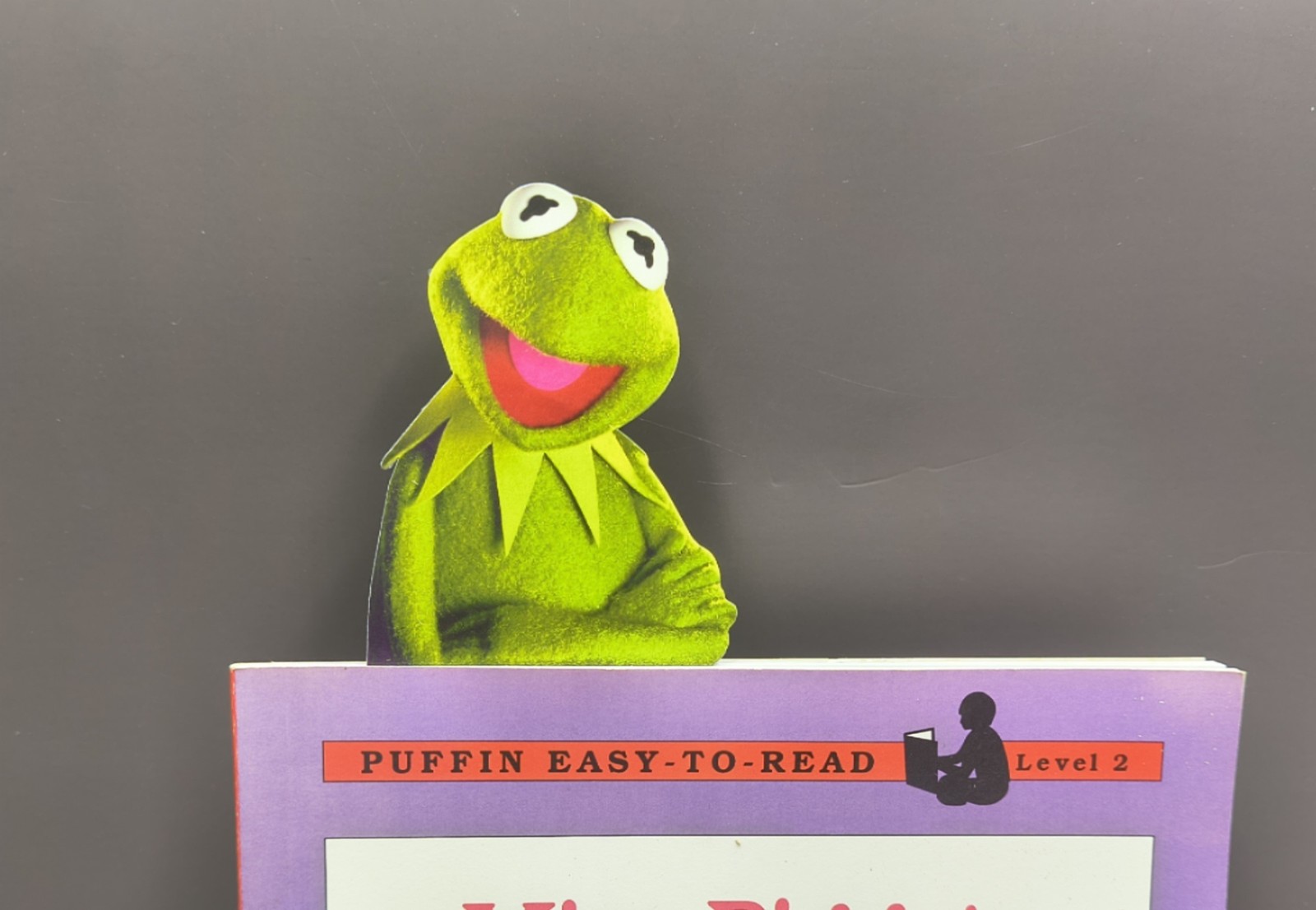 Vintage Paper House Kermit Frog Die Cut Bookmark Muppets – Swamp to Stardom